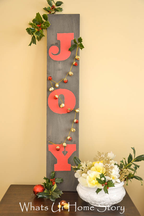 Driftwood Joy Sign