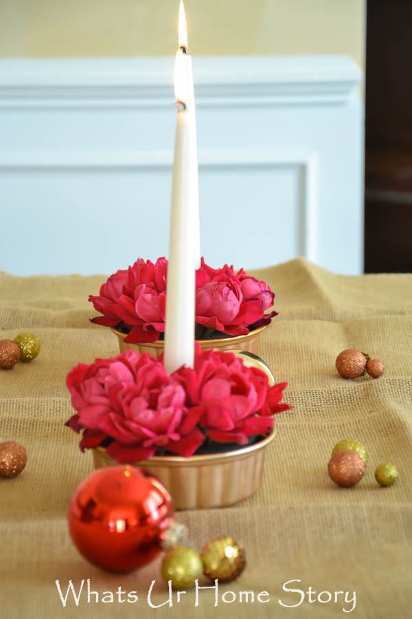 Simple Holiday Centerpieces