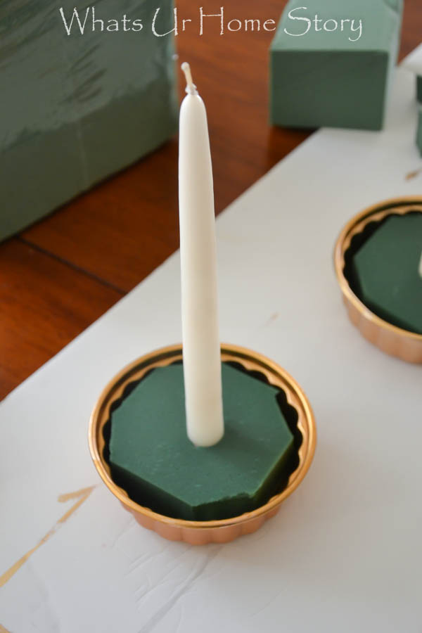 Simple Holiday Centerpieces