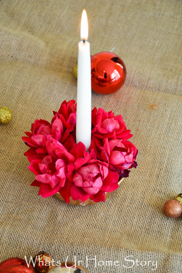 Simple Holiday Centerpieces