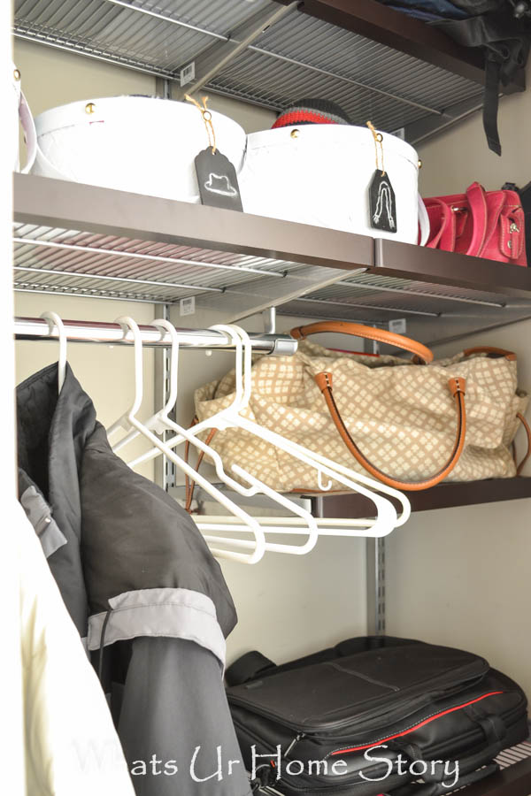 Coat Closet Organization