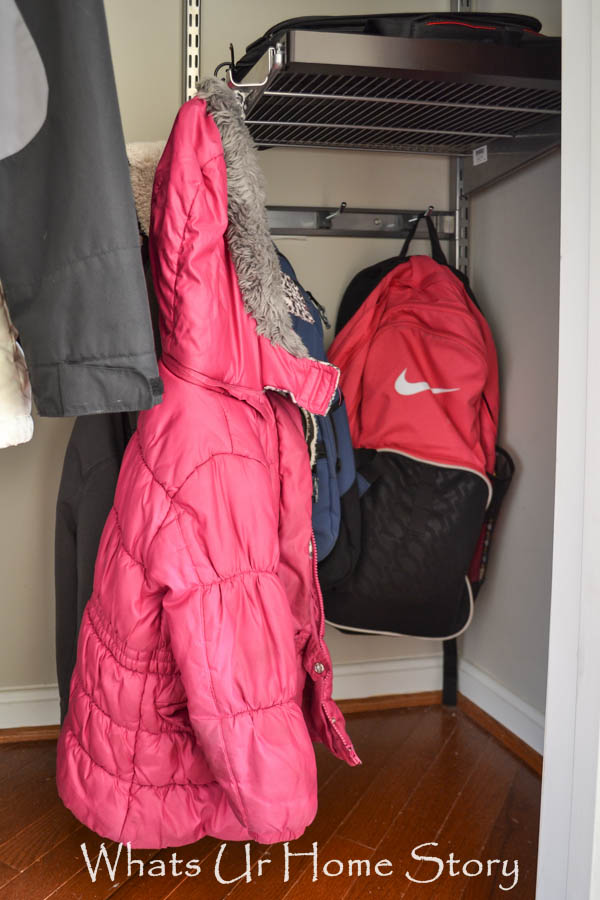 Coat Closet Organization