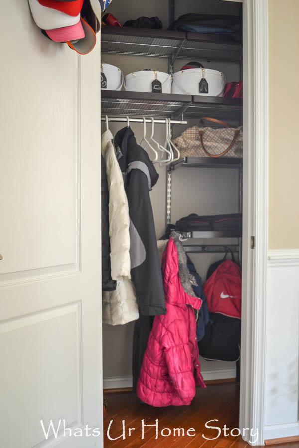 Coat Closet Organization