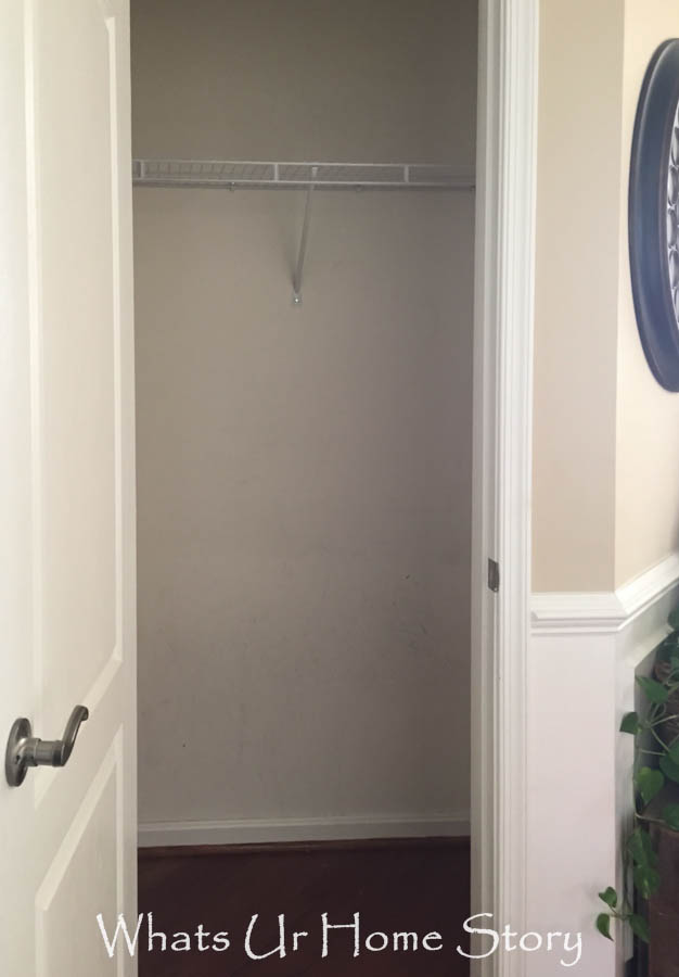 Coat Closet Organization