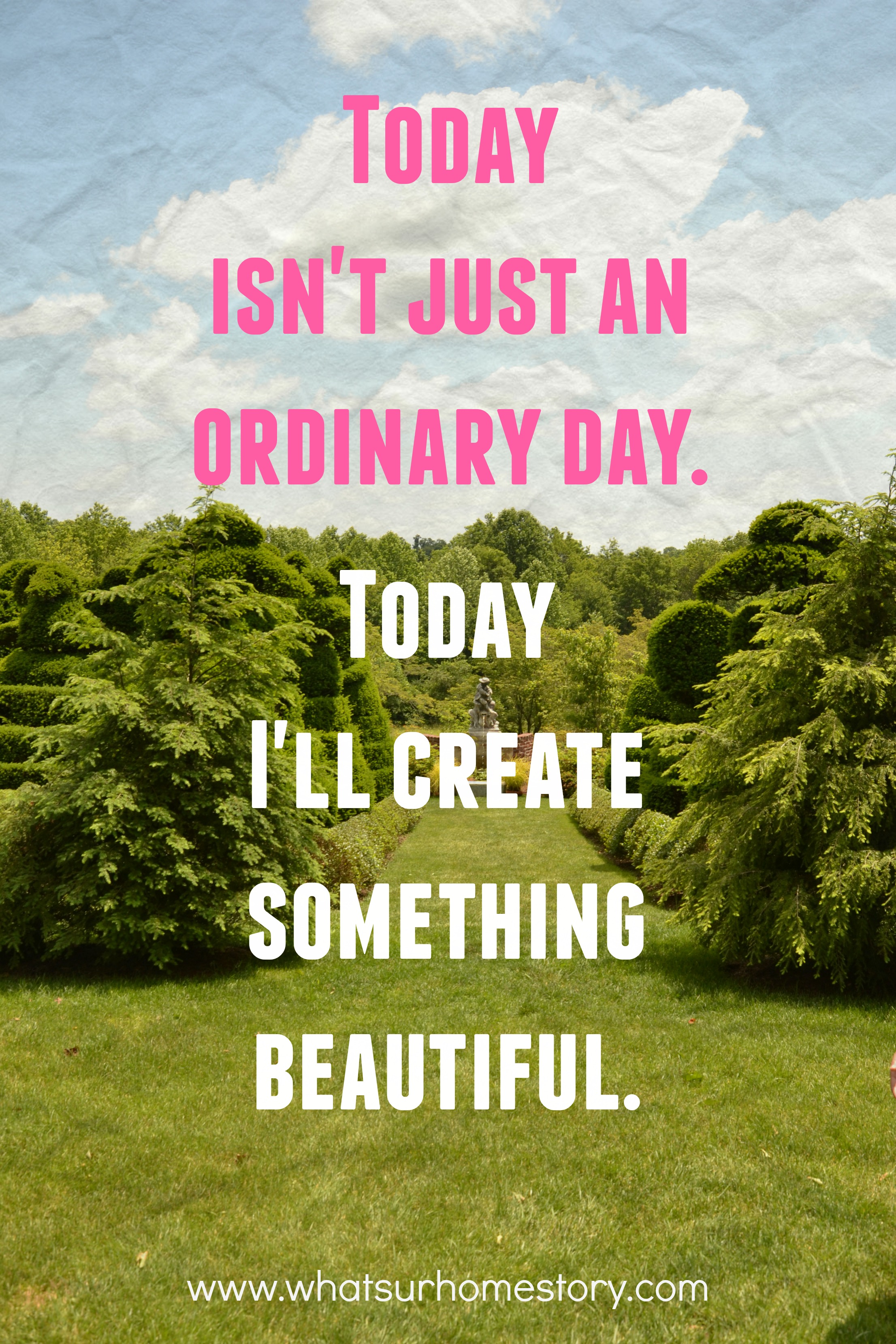 today isnt an ordinary day quote