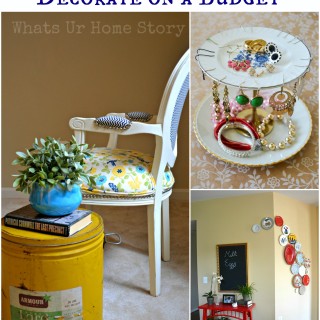 Great tips on how to decorate on a budget