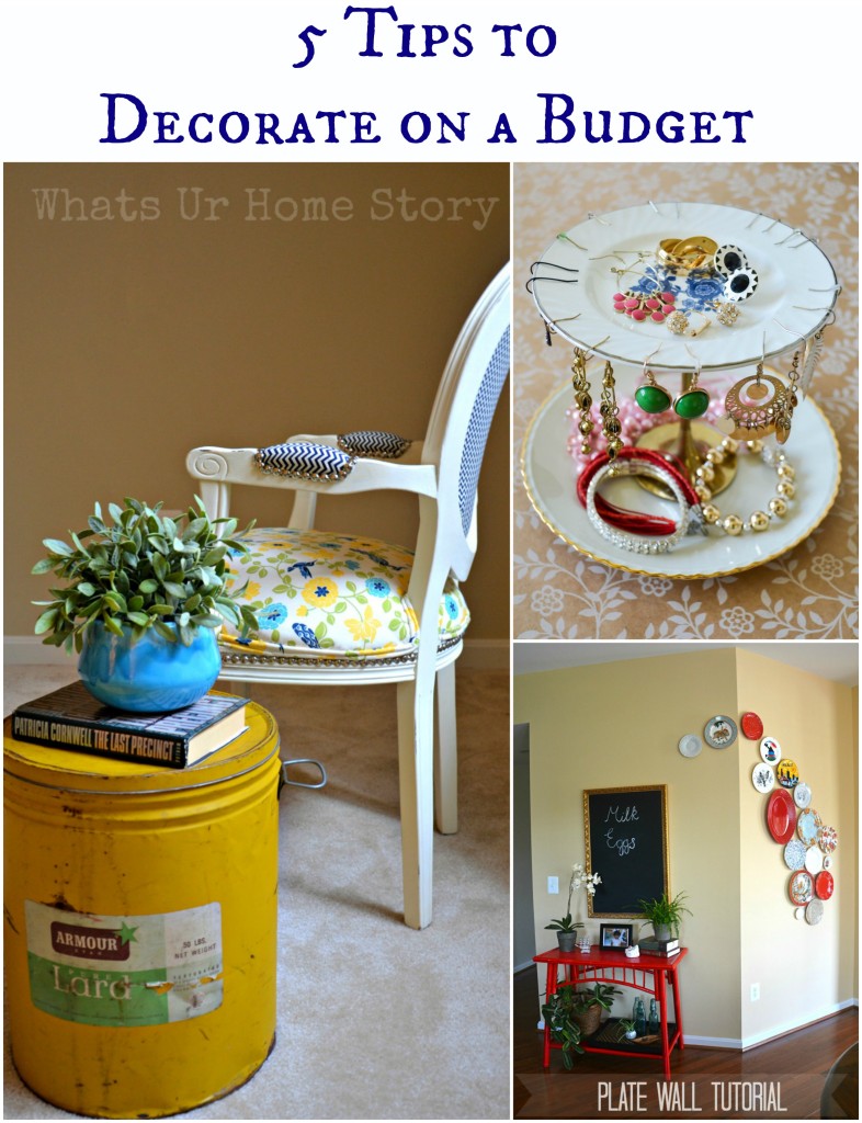 5 Tips to Decorate on a Budget