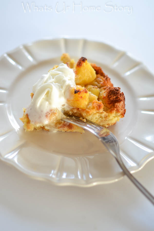 Pineapple Bread Pudding