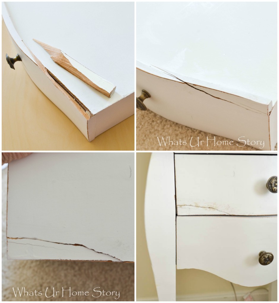 Painted Side Table DIY