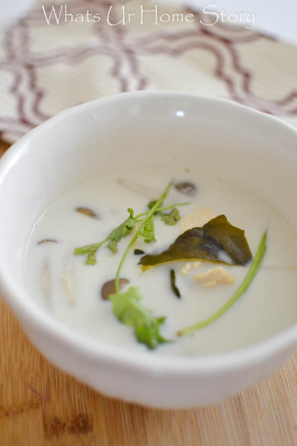 Tom Ka Gai (Thai Coconut Chicken Soup)