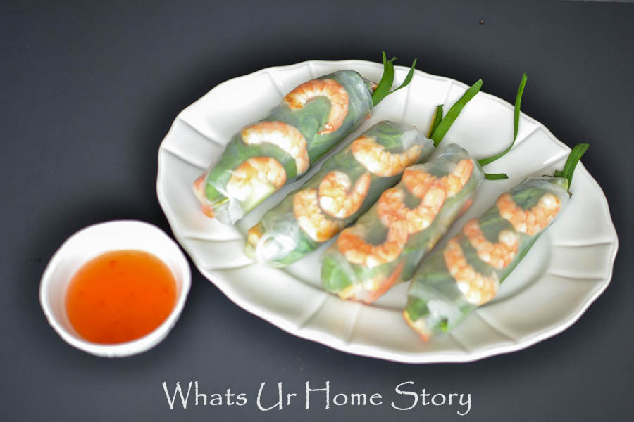Vietnamese Spring Rolls with Tofu and Shrimp