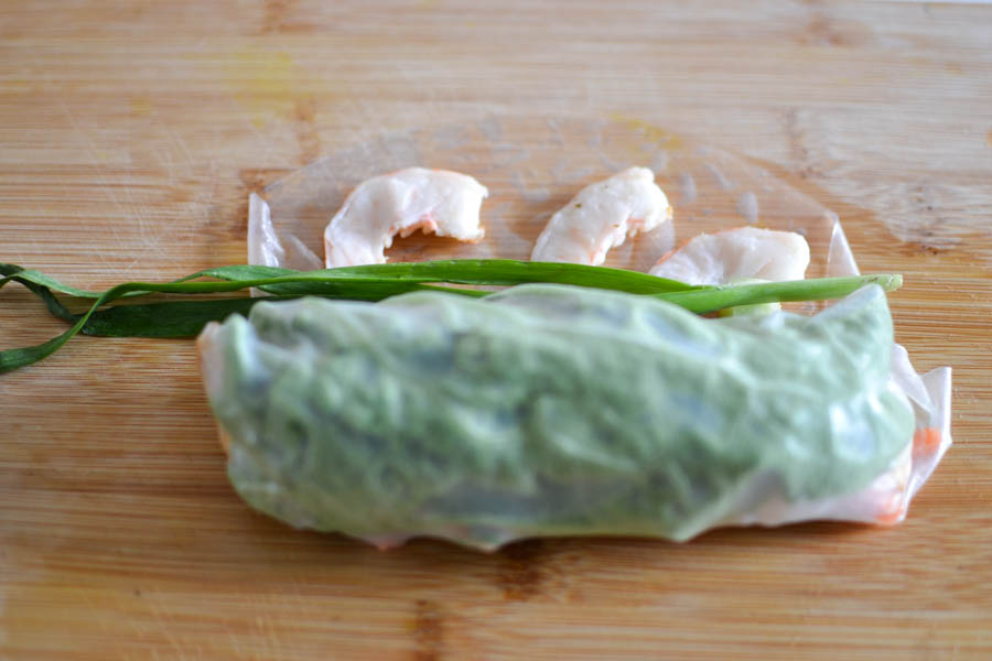 Vietnamese Spring Rolls with Tofu and Shrimp