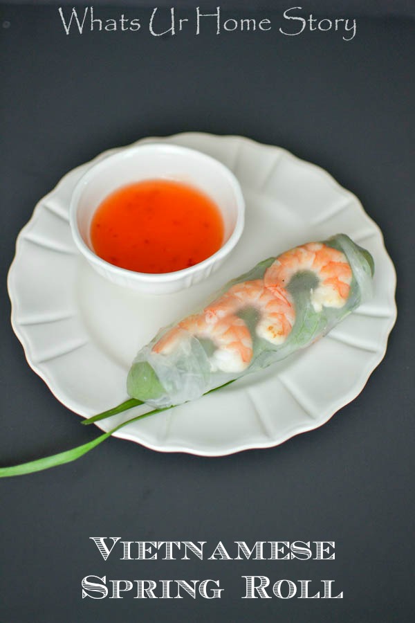 Vietnamese Spring Rolls with Tofu and Shrimp