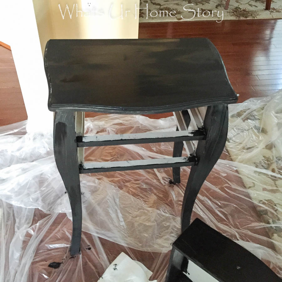 Painted Side Table DIY