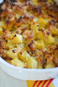 Pineapple Bread Pudding