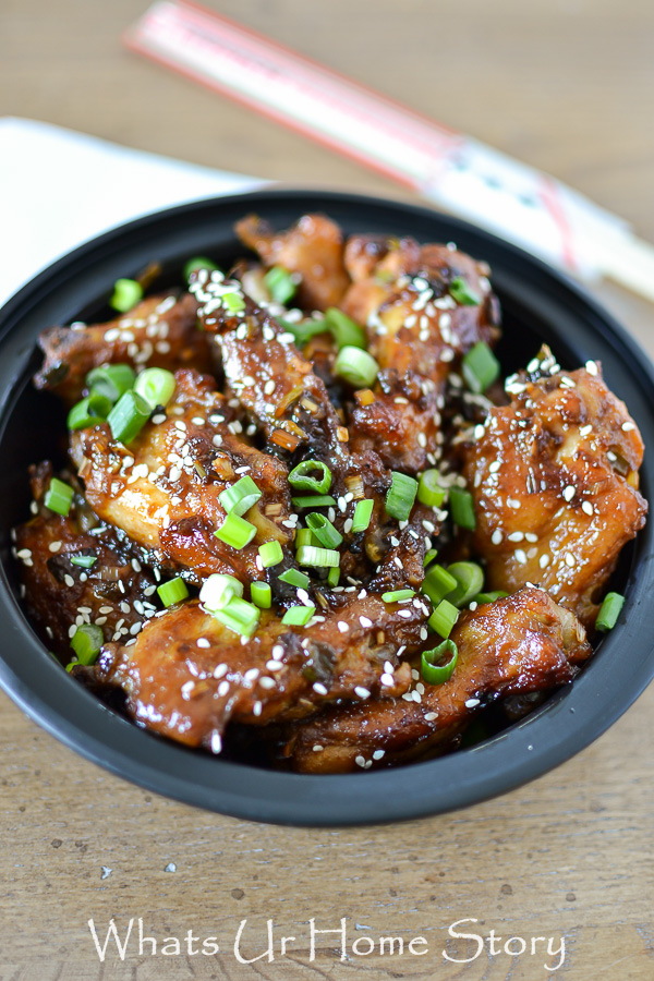 Sweet & Spicy Asian Chicken Wings