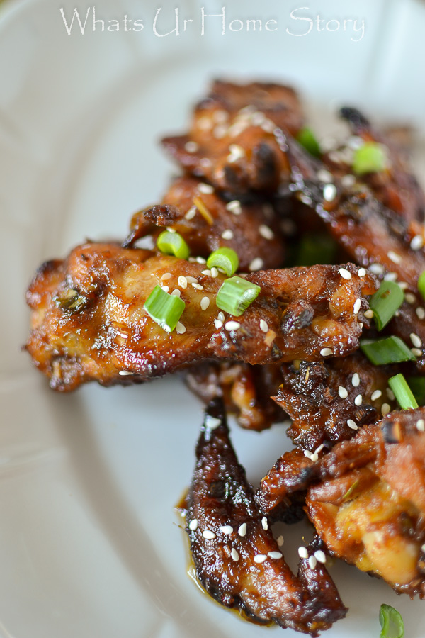 Sweet & Spicy Asian Chicken Wings