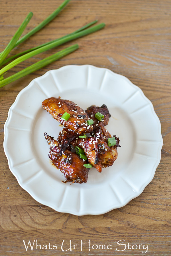 Sweet & Spicy Asian Chicken Wings