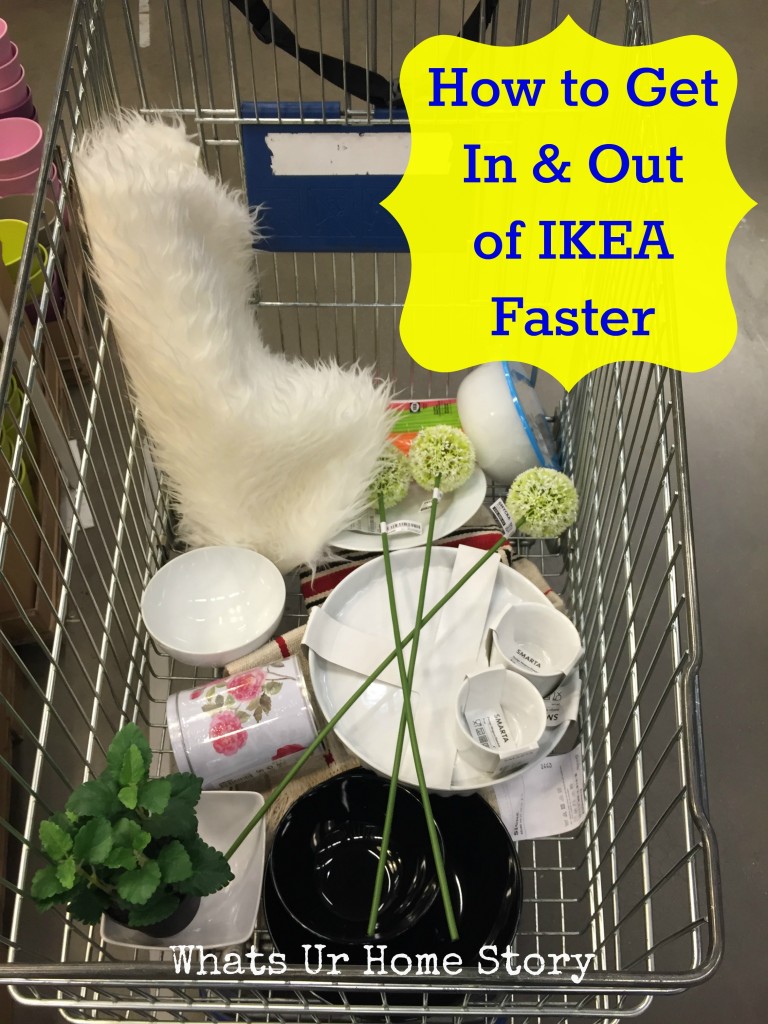 How to Get In and Out of IKEA Fast