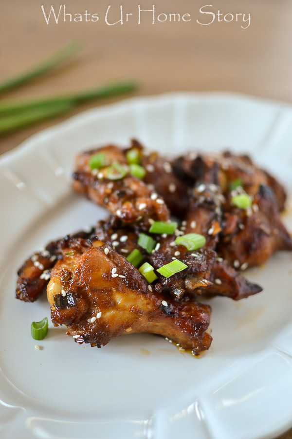 Sweet & Spicy Asian Chicken Wings