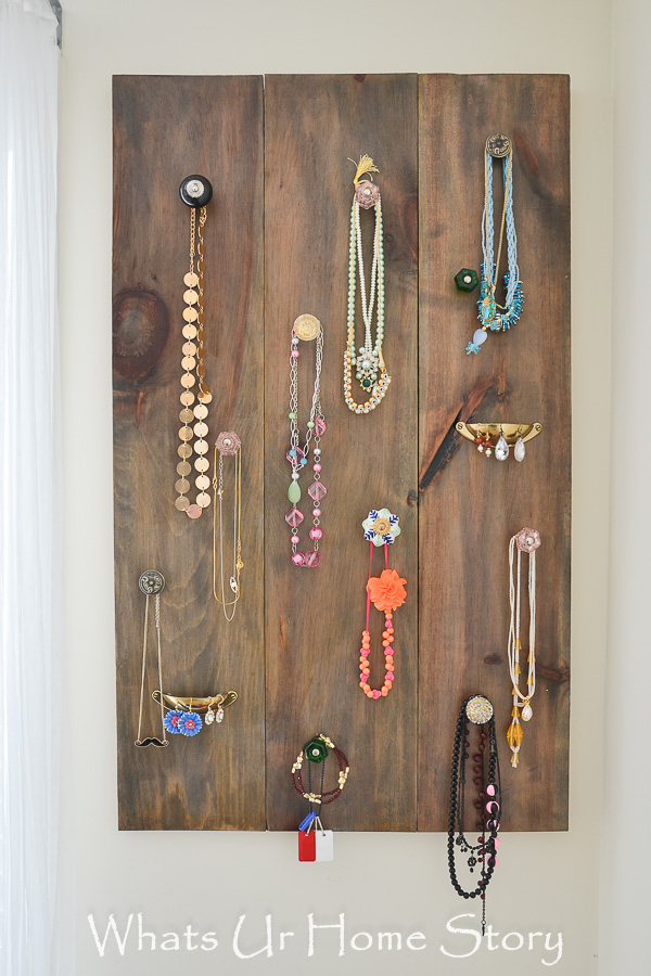 DIY Jewelry Organizer