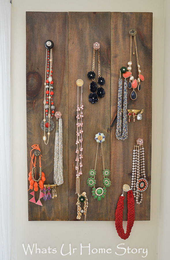 DIY Jewelry Organizer