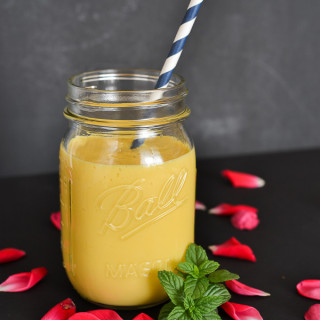 The best Mango Lassi recipe using mango pulp