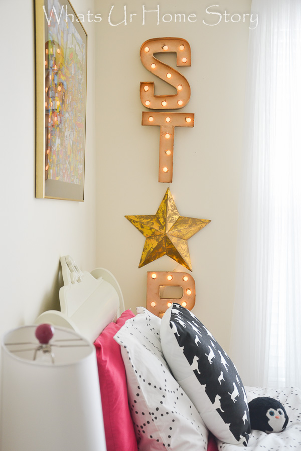 DIY Marquee Letters Sign