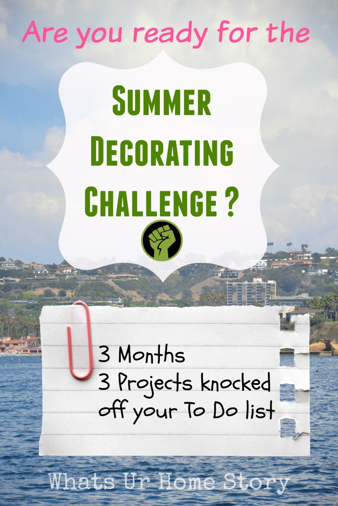 Summer Decorating Challenge   July