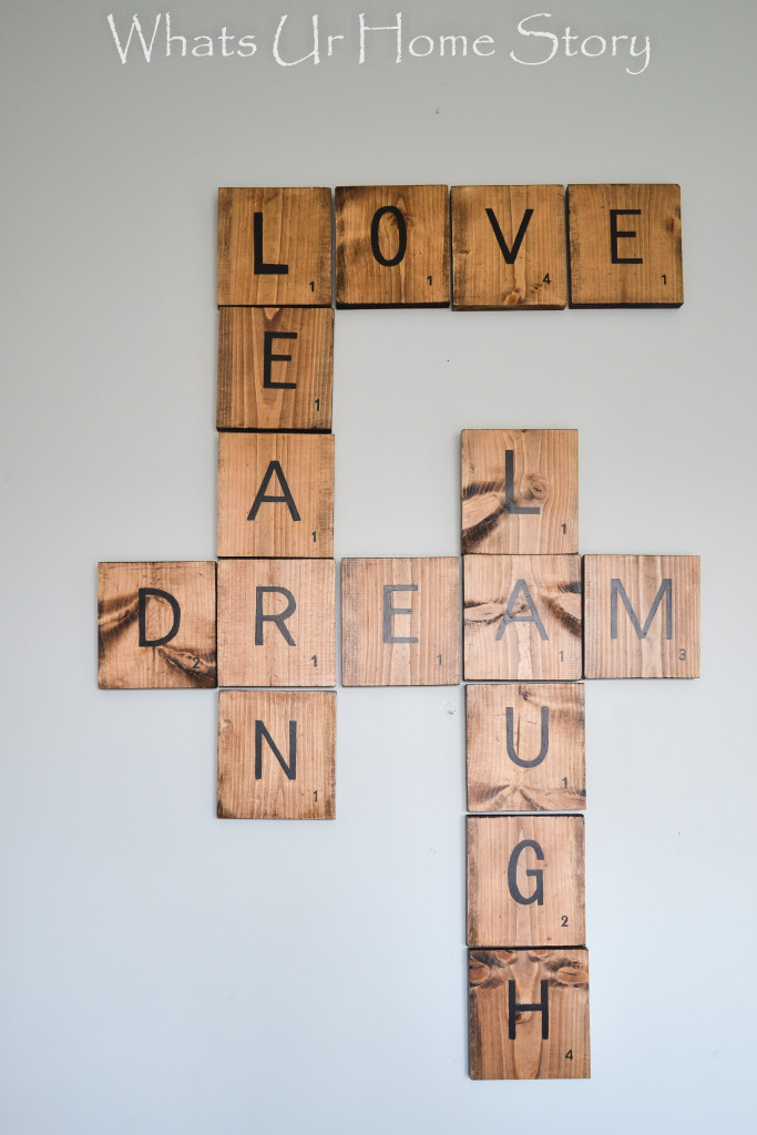 DIY Scrabble Tiles