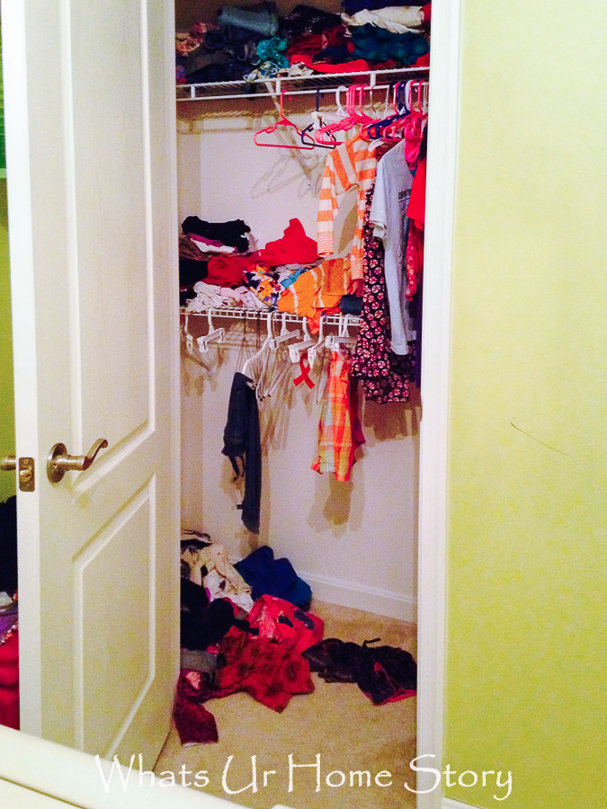 The Tiny Girls Room Closet Gets an Elfa Makeover