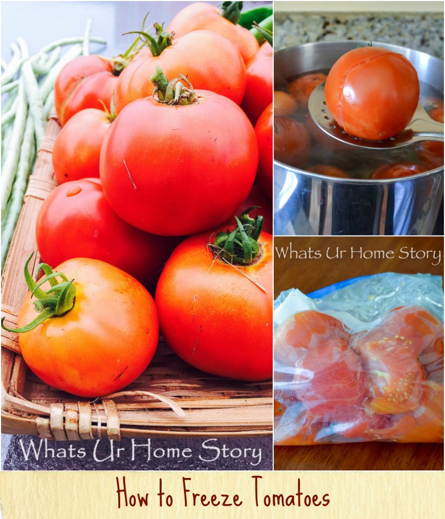 How to Freeze Tomatoes