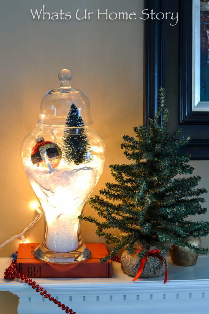 How to Make a Snow Globe Terrarium