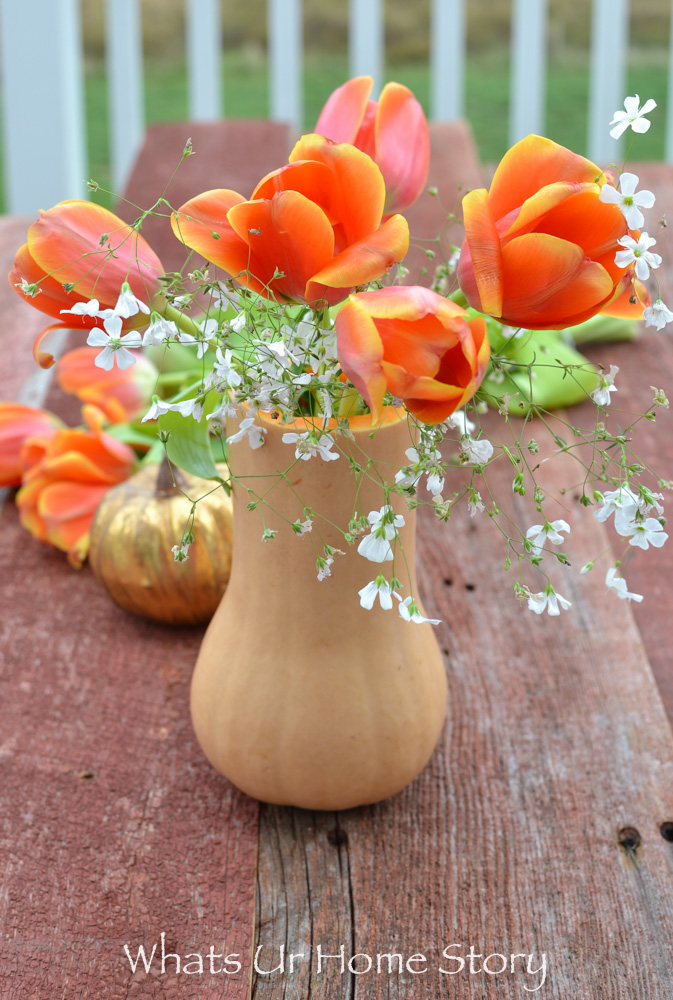 Butternut Squash Centerpiece