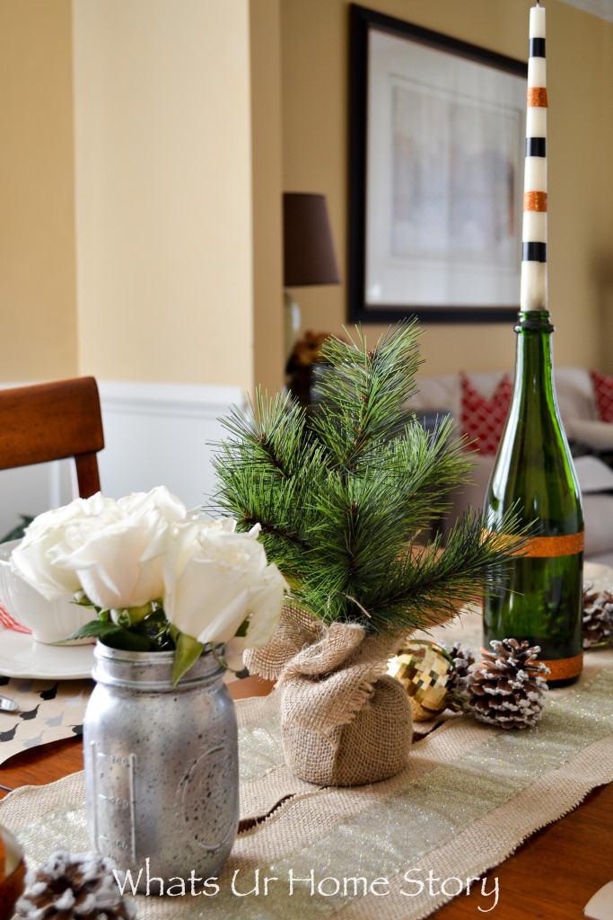 Neutral Holiday Tablescape