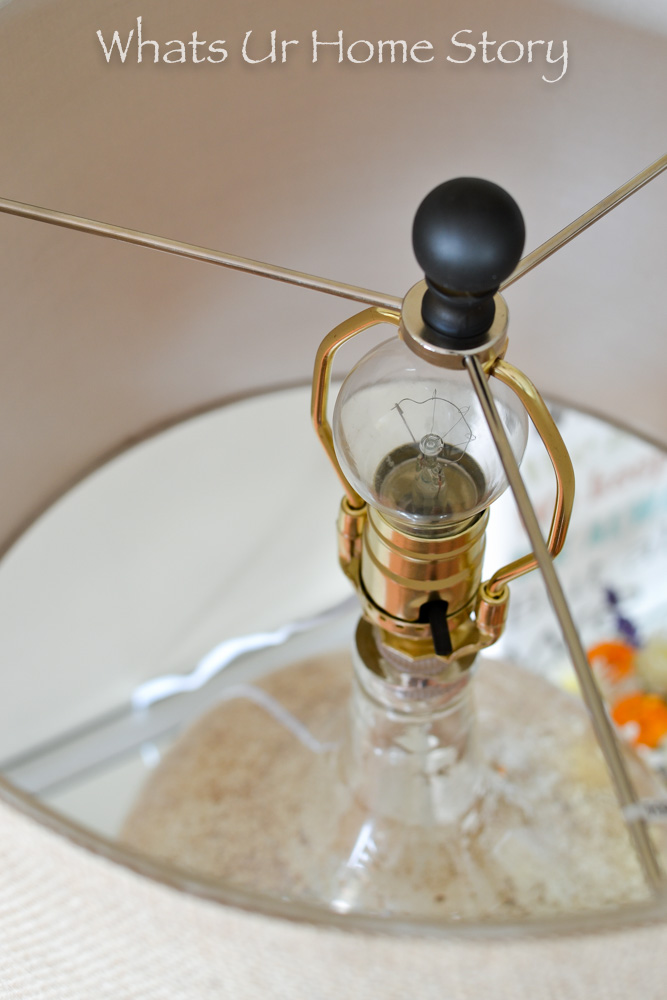 DIY Demijohn Lamp