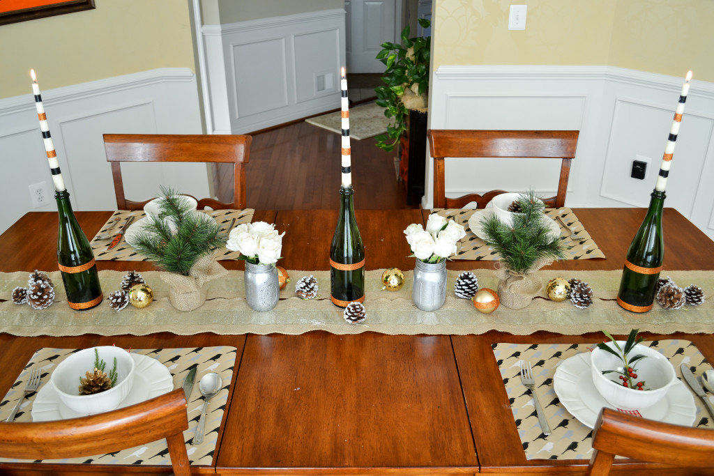 Neutral Holiday Tablescape