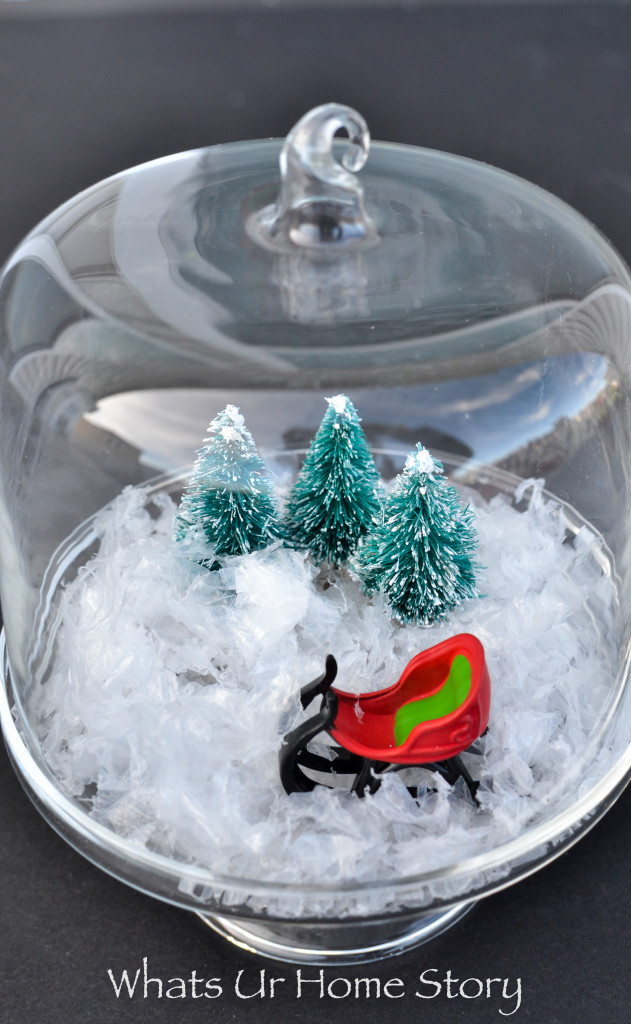 Mini Christmas Cloche