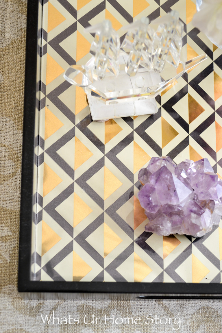 The Easiest DIY Serving Tray Makeover Ever! | Whats Ur Home Story