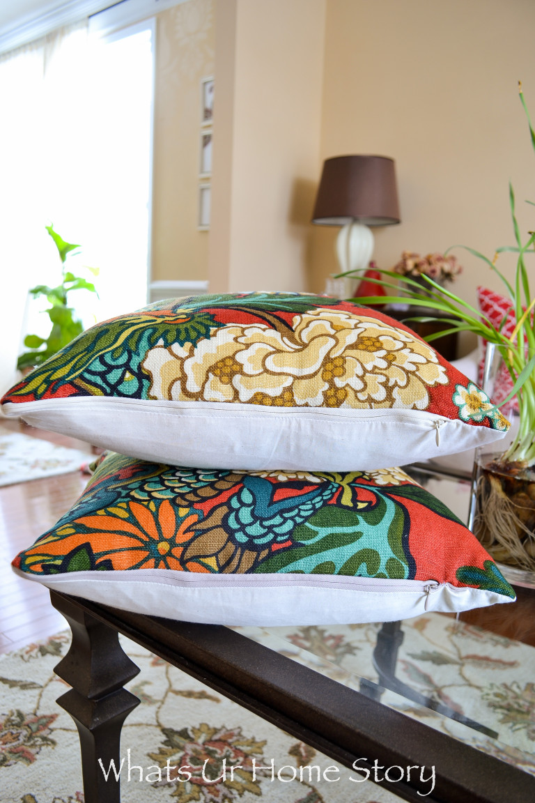 How to Make a Pillow Cover with Invisible Zipper Whats Ur Home Story