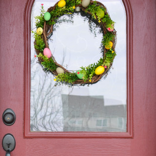 Easter Craft Ideas Easter Egg Wreath