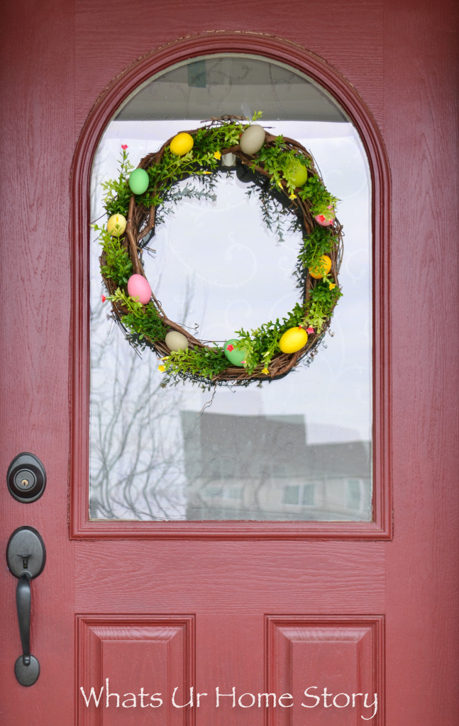 Easter Craft Ideas   Egg Wreath