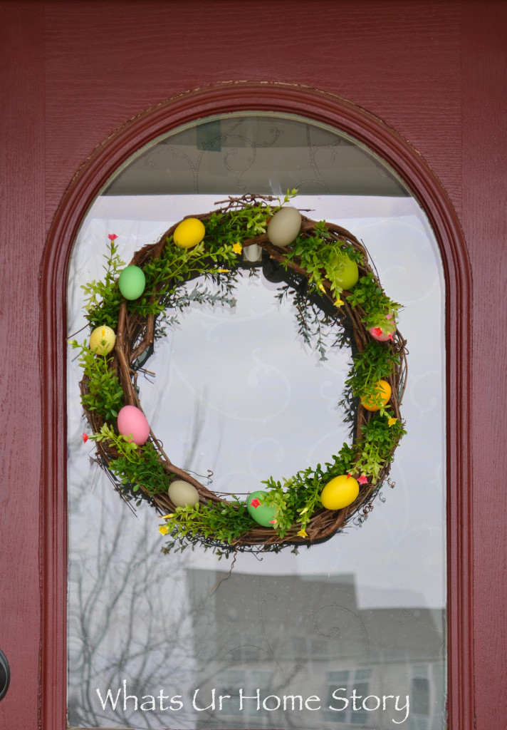 Easter Craft Ideas   Egg Wreath