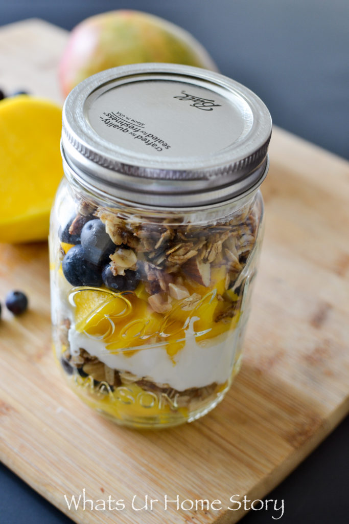 Blueberry Mango Yogurt Parfait