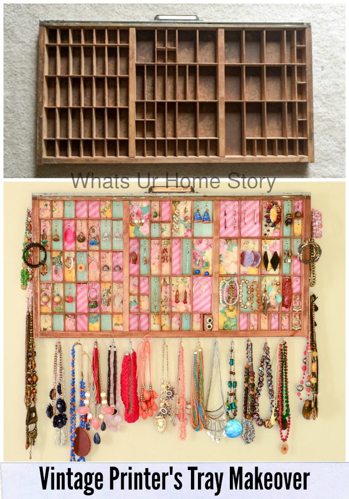 Letterpress Tray Jewelry Holder