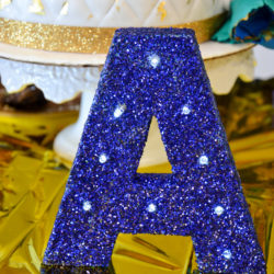 Glitter Marquee Letter
