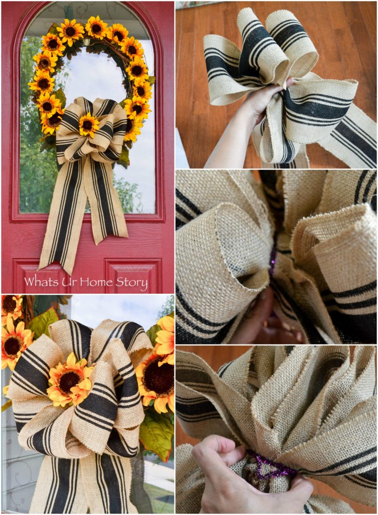 Sunflower Wreath DIY