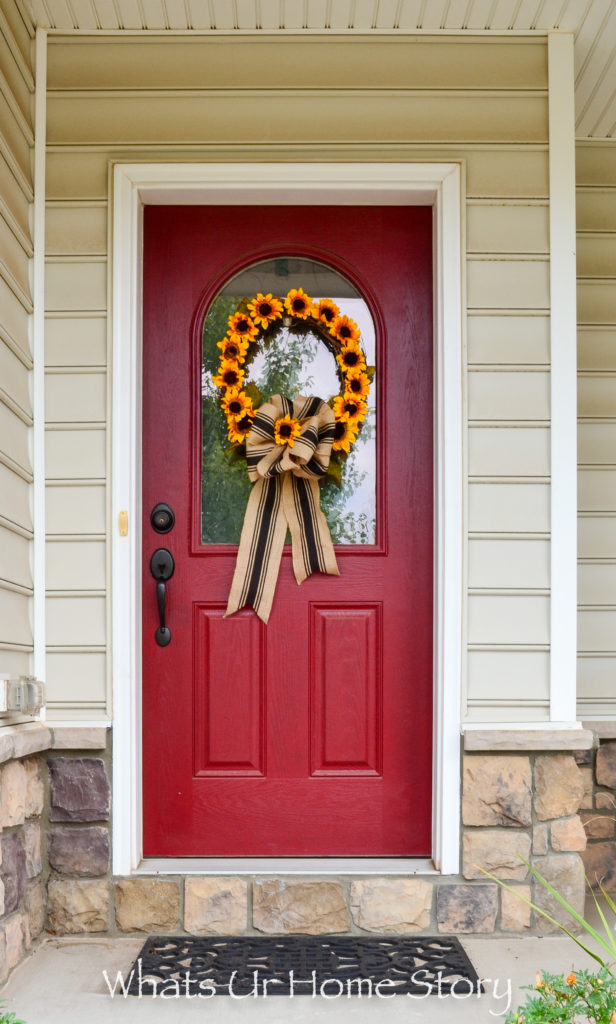 Sunflower Wreath DIY