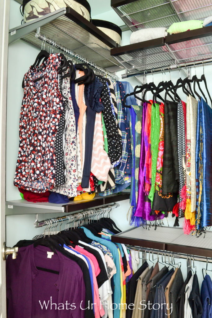 Small Walk In Closet Makeover