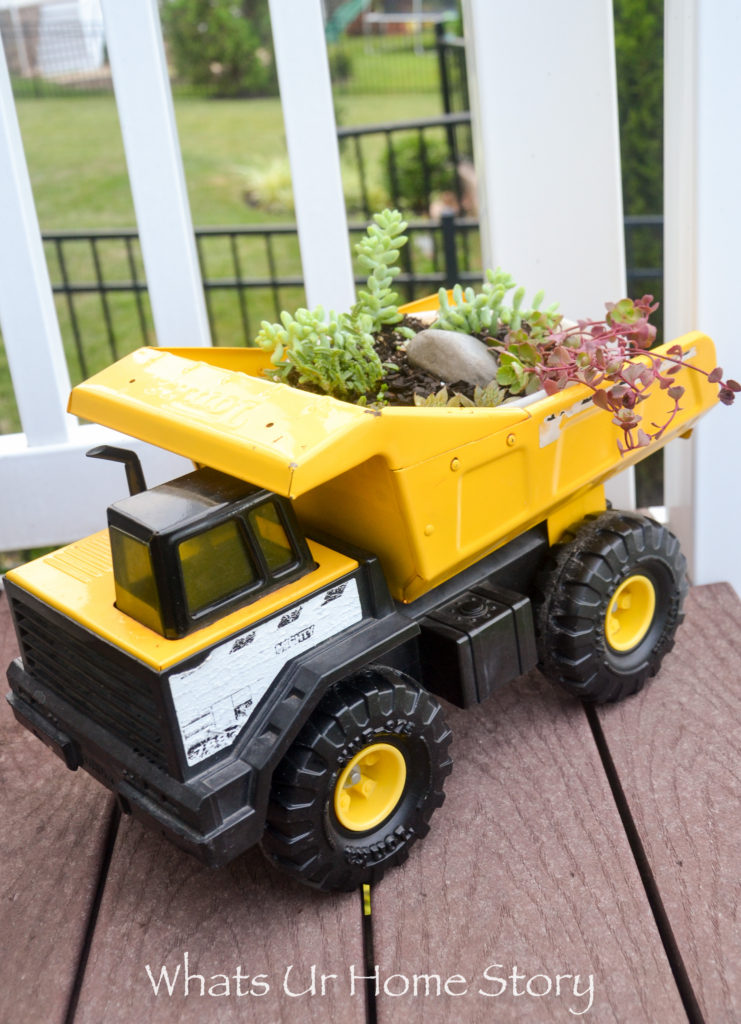 Succulent Toy Truck Planter